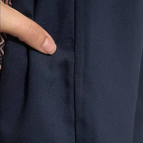 Foxiedox Hadiya Navy Dress with Colorful Embroidery- Size XS - Picture 6 of 9